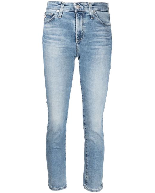 Ag Jeans The Mari mid-rise skinny jeans