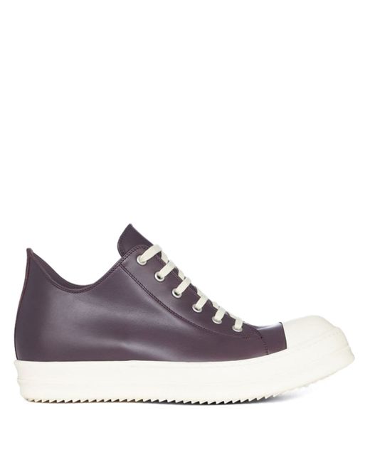 Rick Owens Low leather sneakers