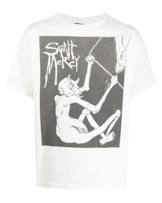 Saint Mxxxxxx graphic-print T-shirt