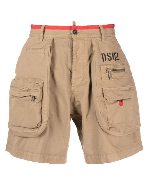 Dsquared2 multiple-pockets cargo shorts