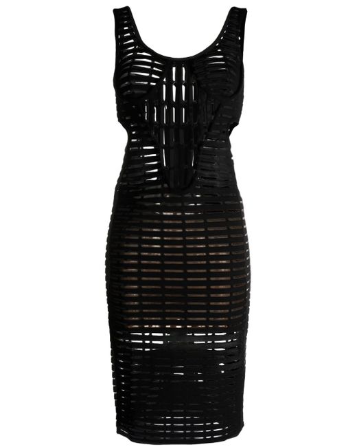 Genny Iconic cut-out midi dress