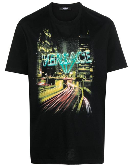 Versace logo-print T-shirt
