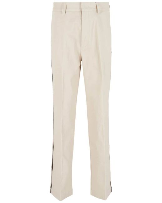 Emporio Armani stripe-detail trousers