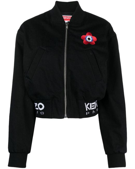 Kenzo Target Boke Flower zip-up bomber jacket