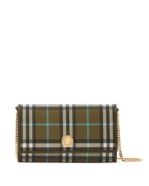 Burberry Hampshire checked wallet