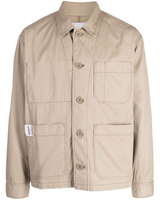Chocoolate multi-pocket shirt jacket