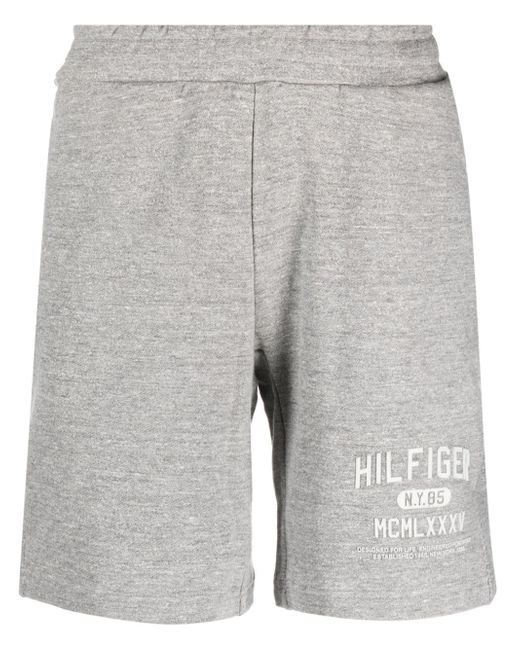 Tommy Hilfiger logo-print track shorts