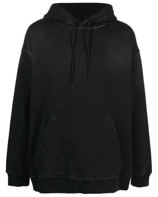 Msgm faded-effect hoodie