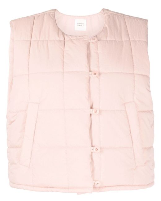 Studio Tomboy padded quilted gilet