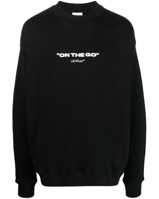 Off-White On The Go cotton sweatshirt