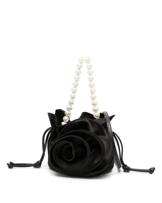Magda Butrym Magda pearl-handle flower bag