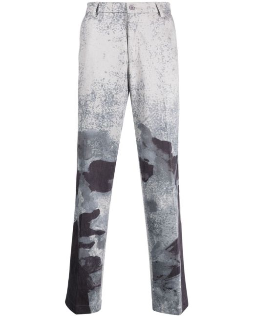 KidSuper abstract-print straight-leg trousers