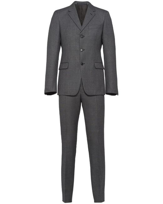 Prada single-breasted wool suit