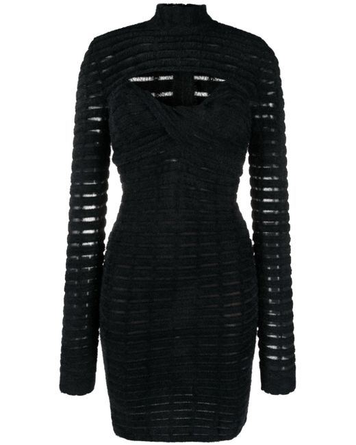 Genny Iconic cut-out minidress