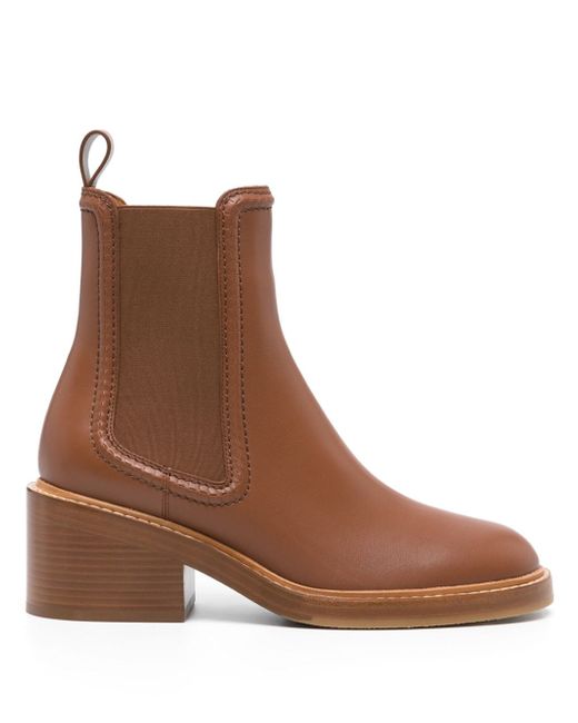 Chloé Mallo 60mm leather boots