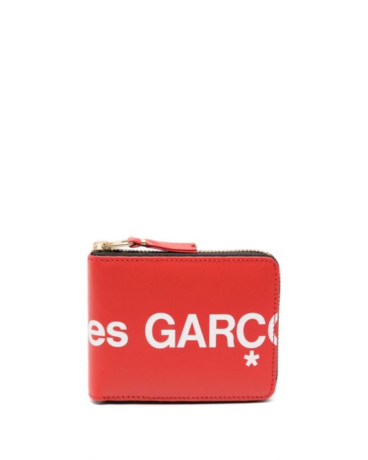 Comme Des Garçons logo-print wallet