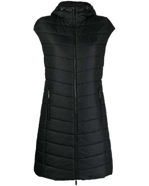 Armani Exchange hooded quilted gilet