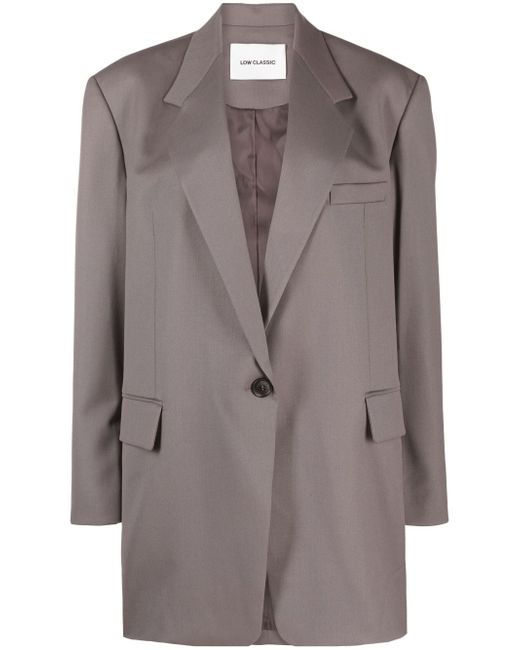 Low Classic single-breasted tailored blazer