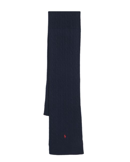 Polo Ralph Lauren Polo Pony cable-knit scarf