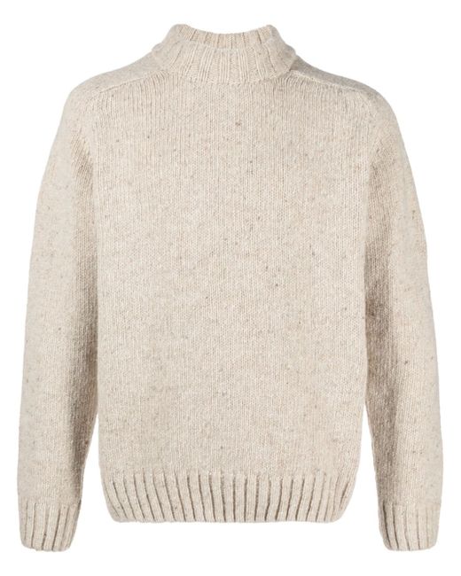 Universal Works mock-neck knitted jumper