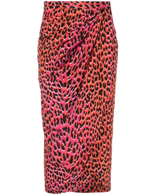 Zadig & Voltaire Jamelia leopard-print skirt
