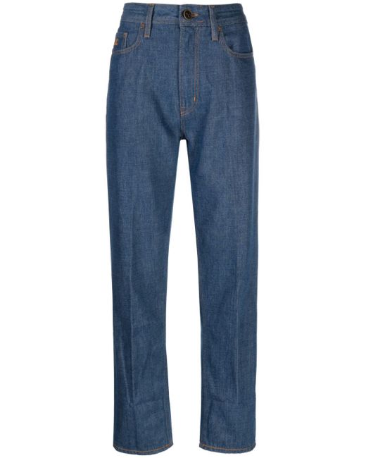 Jacob Cohёn high-rise cropped jeans