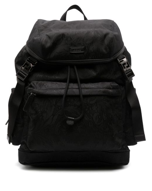 Versace Neo Nylon jacquard backpack