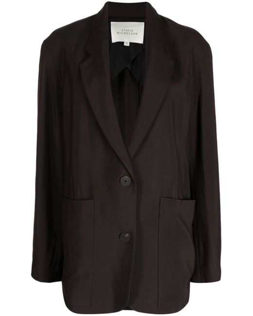 Studio Nicholson Conde tailored-cut blazer