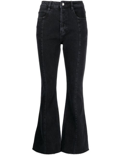 Izzue high-rise flared jeans