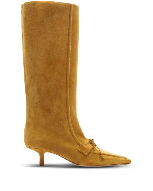 Burberry Storm 50mm suede boots