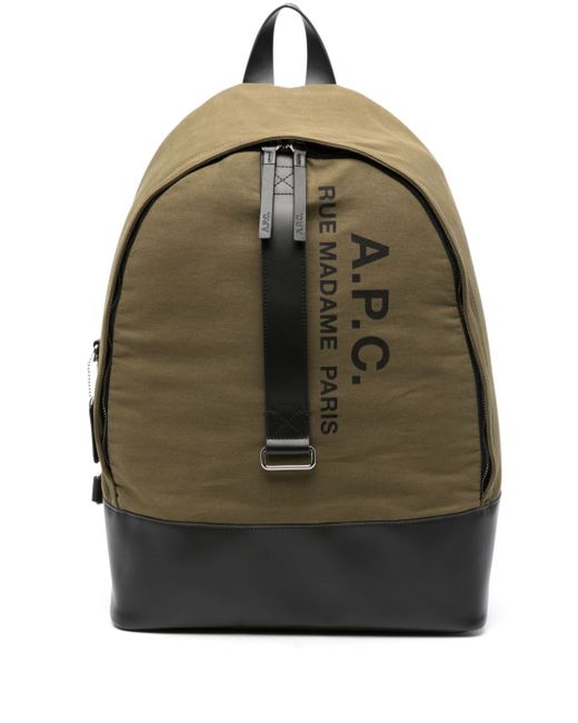 A.P.C. Sense logo-print backpack