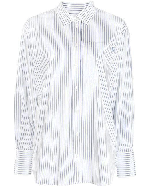 Frame The Oversized striped shirt