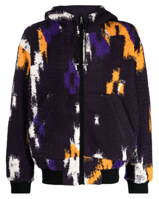 Marant Mikori fleece zip-up hoodie