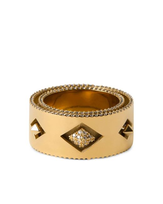 Burberry Hollow plated ring