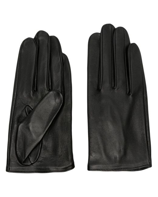 Yohji Yamamoto slip-on leather gloves