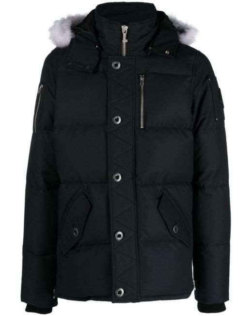 Moose Knuckles padded-design hooded jacket