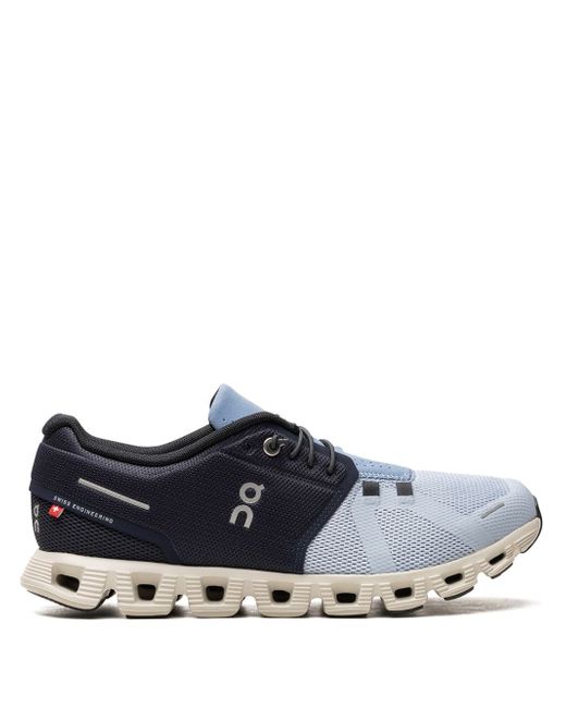 On Running Cloud 5 Midnight/Chambray sneakers