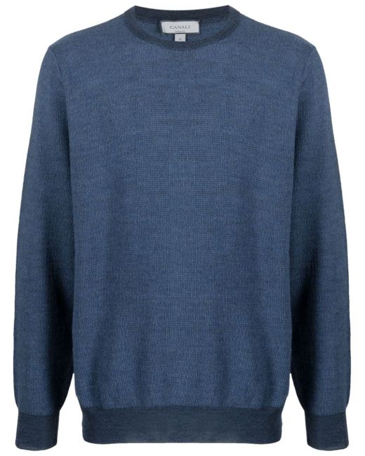 Canali fine-knit jumper