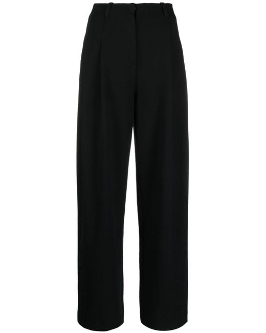Emporio Armani high-waist pleated trousers