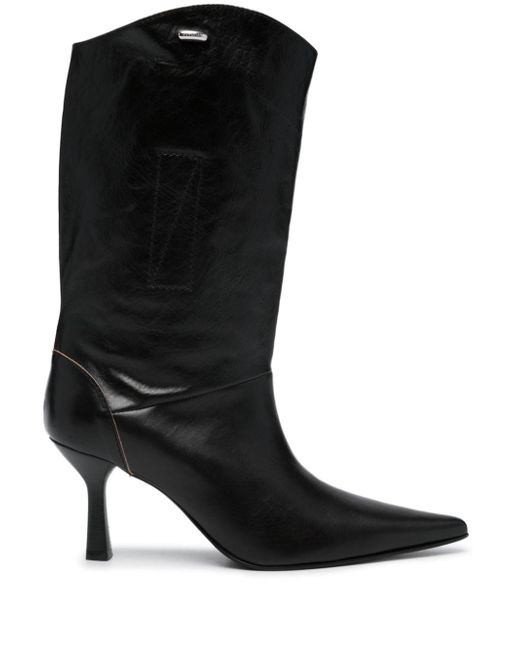 Our Legacy 80mm slip-on knee-length boots