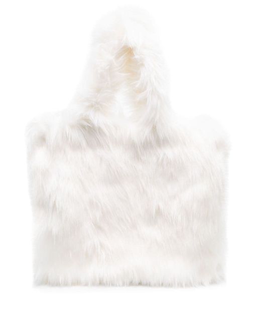 Vivetta faux-fur shoulder bag