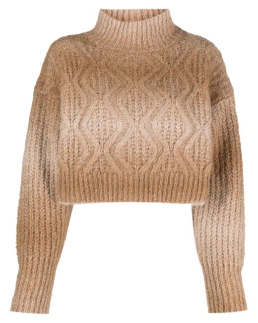 Roberto Collina cable-knit cropped jumper