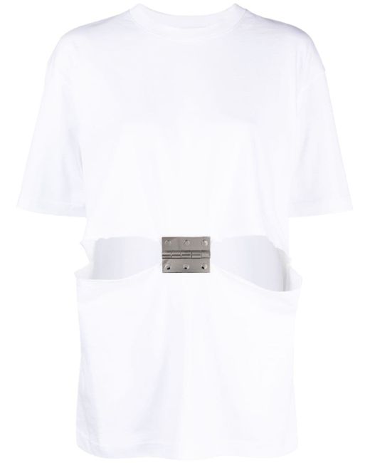 J.W.Anderson cut-out T-shirt