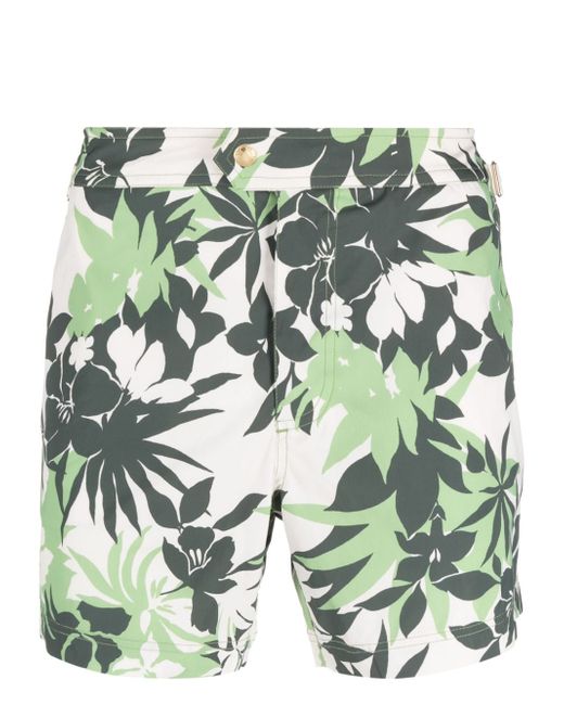 Tom Ford Tropical Flower-print swim shorts