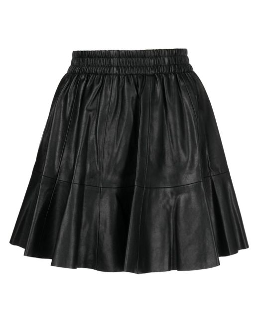 b+ab high-waisted pleated skirt