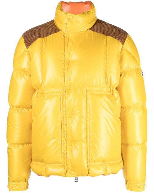 Moncler Ain panelled puffer jacket
