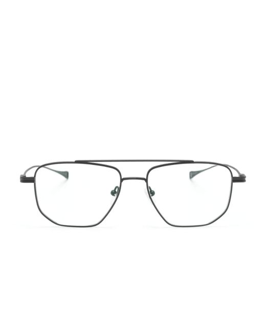 DITA Eyewear matte pilot-frame glasses