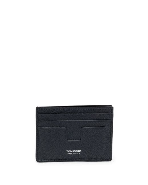 Tom Ford logo-stamp leather wallet