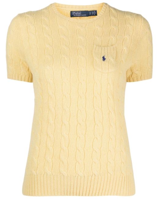 Polo Ralph Lauren Polo Pony cable-knit jumper