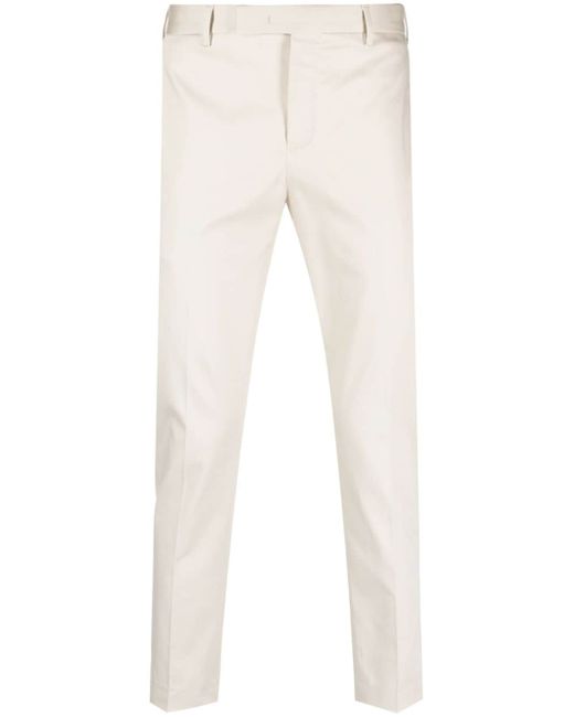 PT Torino straight-leg cotton-blend trousers